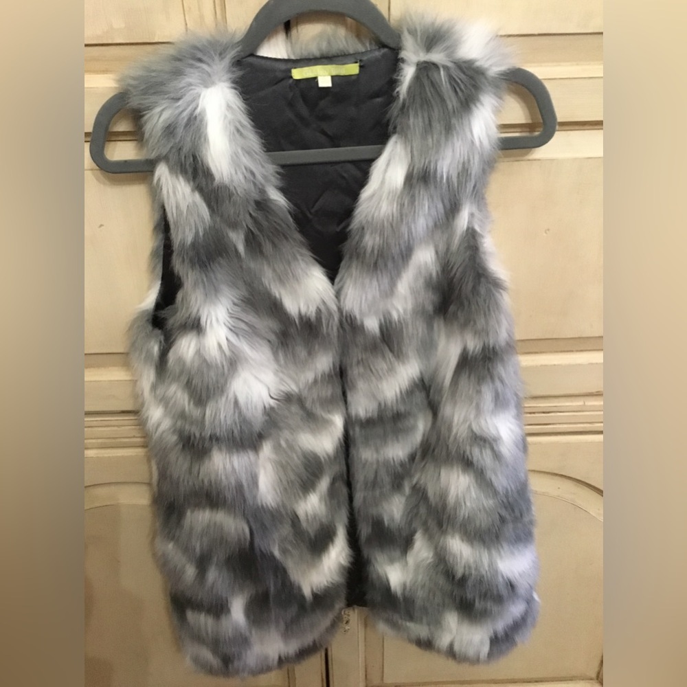 Gianni Bini Faux Vegan Fur Vest